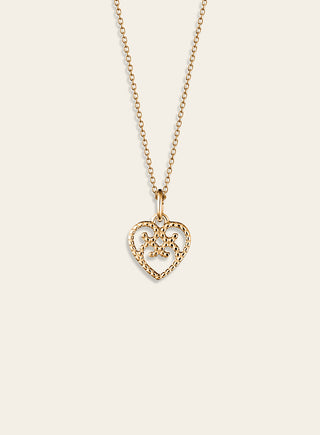 Helmi pendant, small, gold