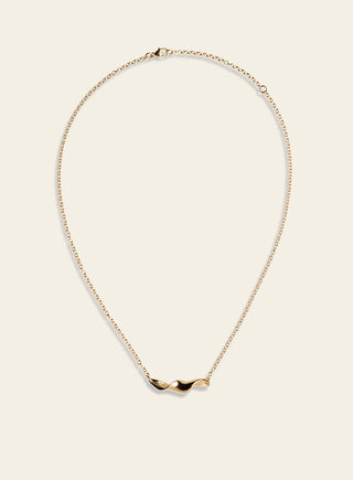 Lumoava Studio Twist Me Softly riipus, keltakullattua pronssia