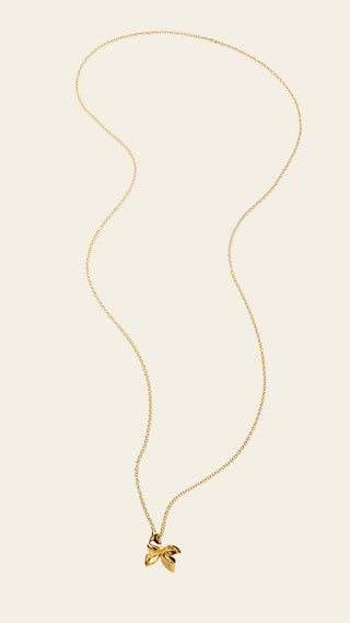 Lumoava Studio Bloom Is a pendant, yellow gold-plated bronze