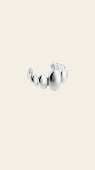 Lumoava Studio Pebble Buddy sormus, rodinoitua pronssia