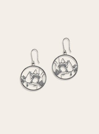 Lumoava x Moomin: Ystävyys earrings