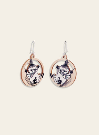 Lumoava x Moomin: Seikkailu wooden earrings