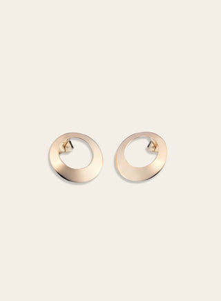 Salaisuus earrings, gold