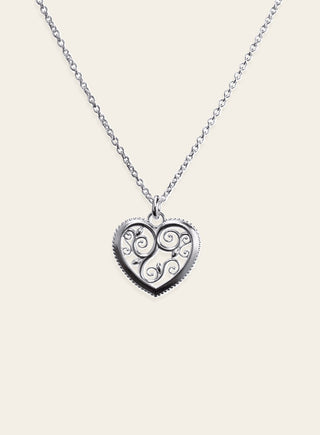 Hertta pendant, small, silver