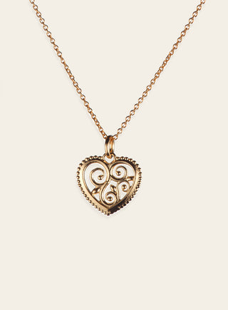Hertta pendant, small, gold