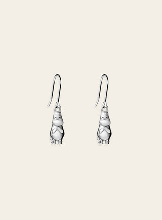 Lumoava x Moomin: Niiskuneiti earrings
