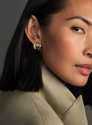 Salaisuus earrings, gold