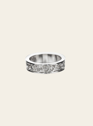 Kiara ring, white gold