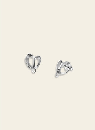 Silmu earrings small, silver