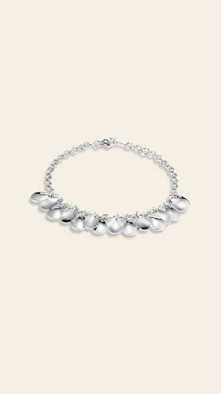 Victoria bracelet, silver